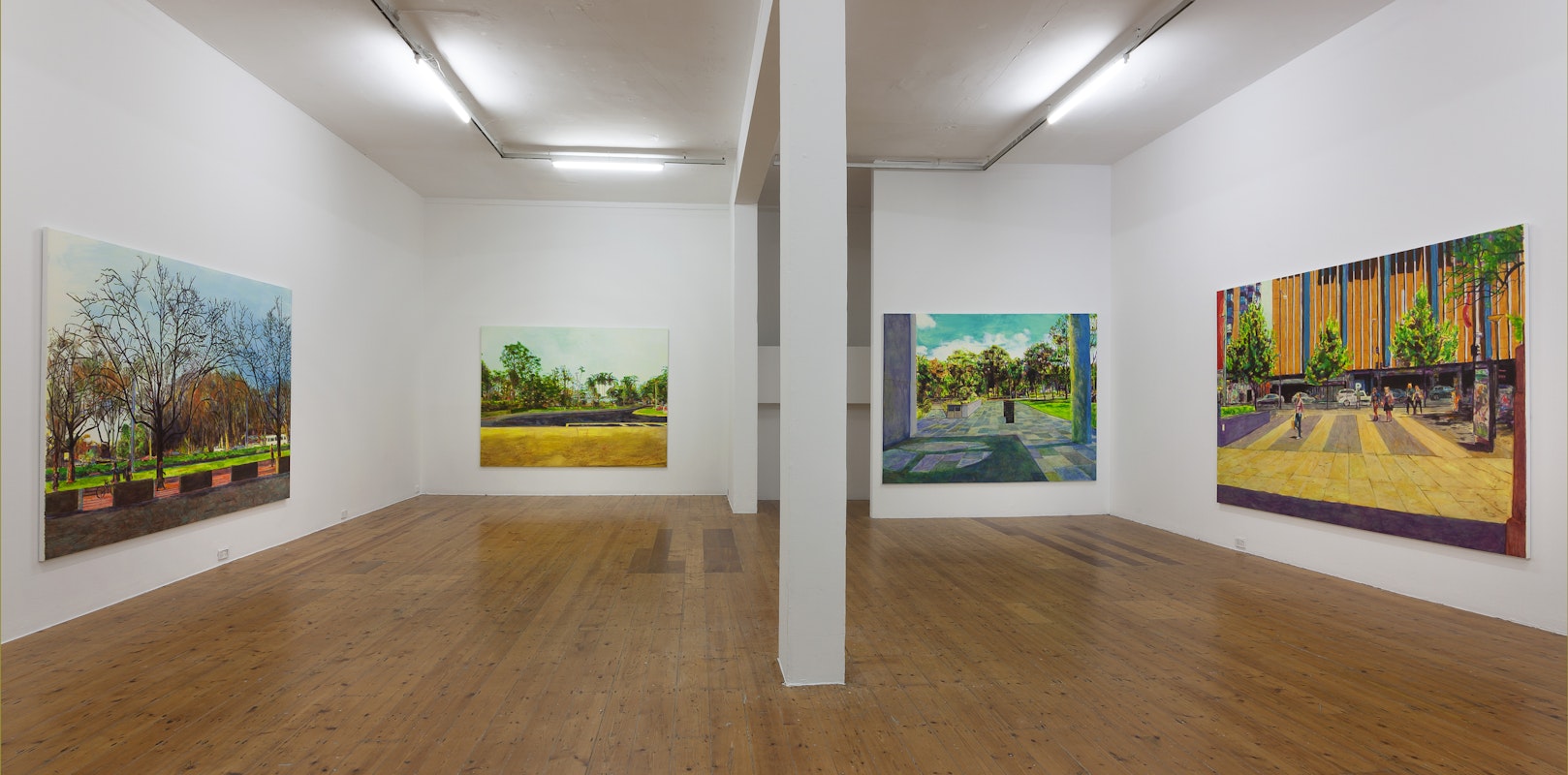 The Scene, Geoff Newton, 2014, Installation View