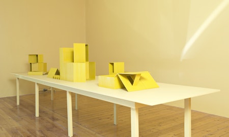 Irregular Hexagon, 2012, installation at Gertrude Contemporary.