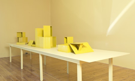 Irregular Hexagon, 2012, installation at Gertrude Contemporary. 