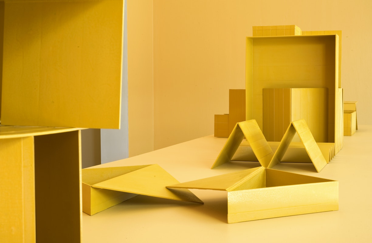 Irregular Hexagon, 2012, installation at Gertrude Contemporary.