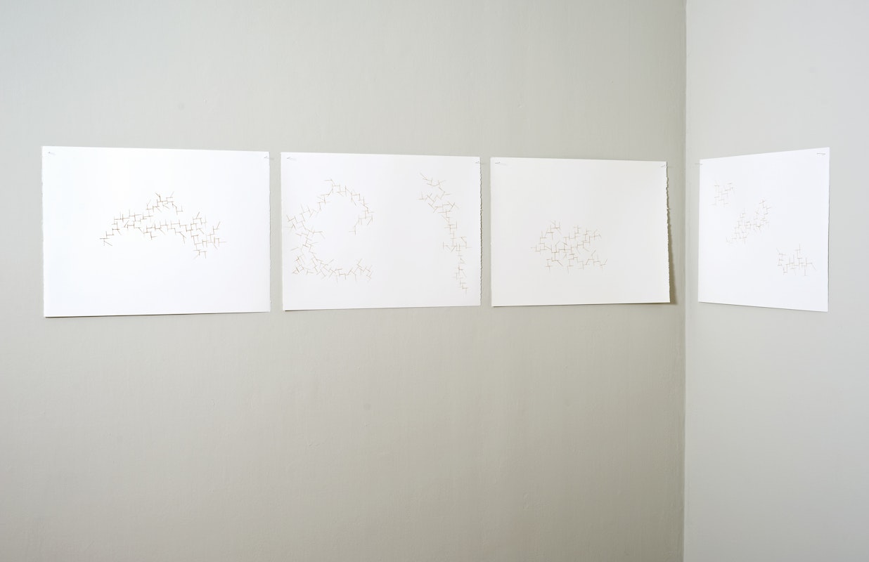 Irregular Hexagon, 2012, installation at Gertrude Contemporary.