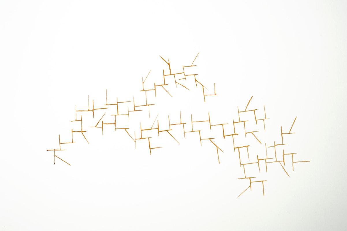 Irregular Hexagon, 2012, installation at Gertrude Contemporary.