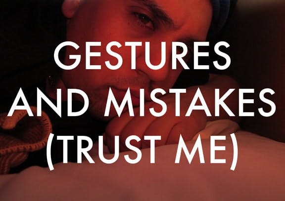 Tom Polo, Gestures and Mistakes, 2012, courtesy of the artist.