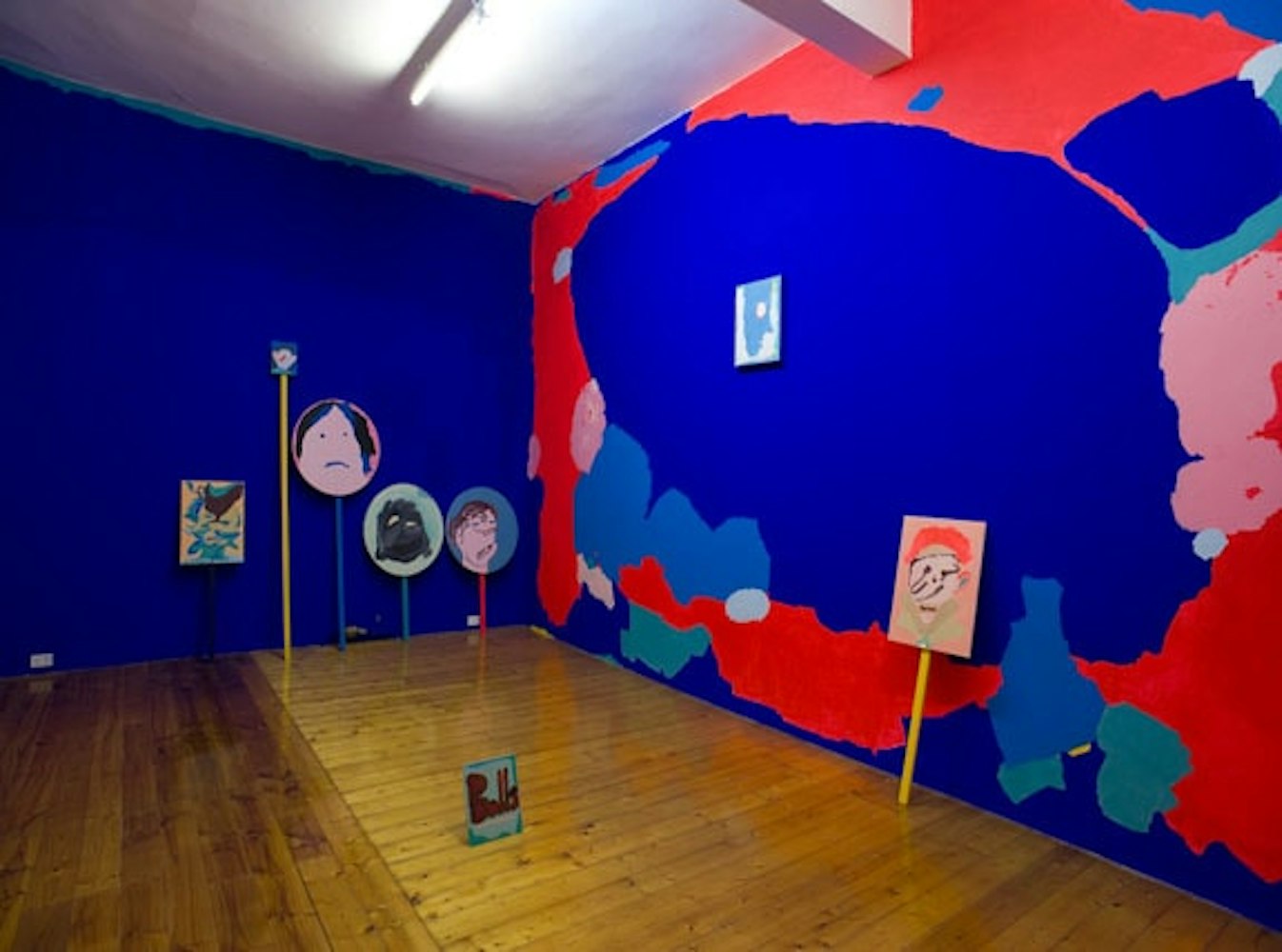 Tom Polo, Gestures and Mistakes, 2012, installation at Gertrude Contemporary..