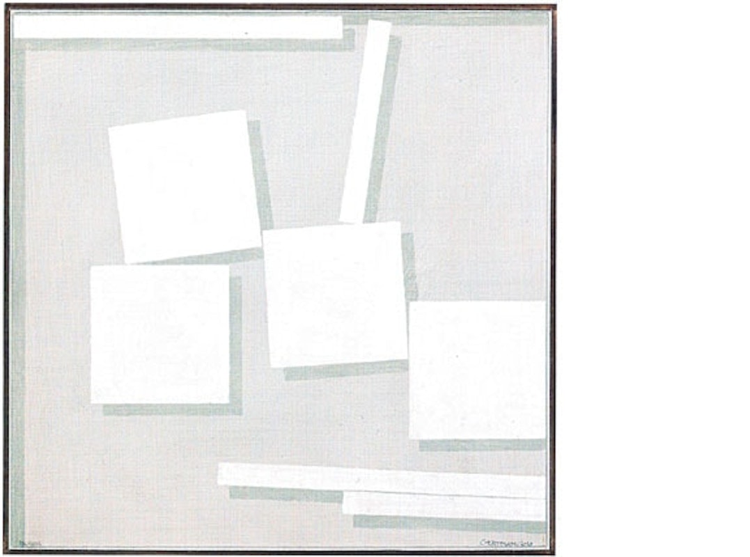 White Paintings, 2012, installation at Gertrude Contemporary.