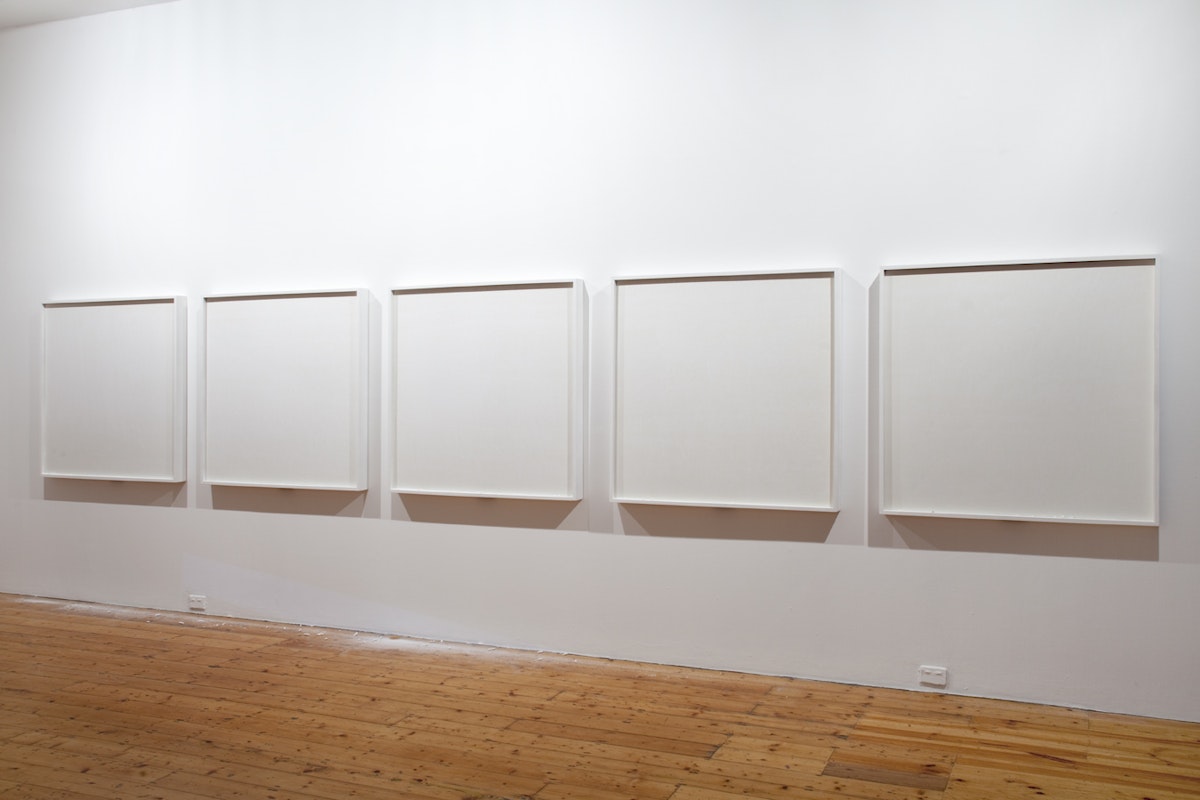 Installation view of Opening Lines at Gertrude Contemporary, 2010.