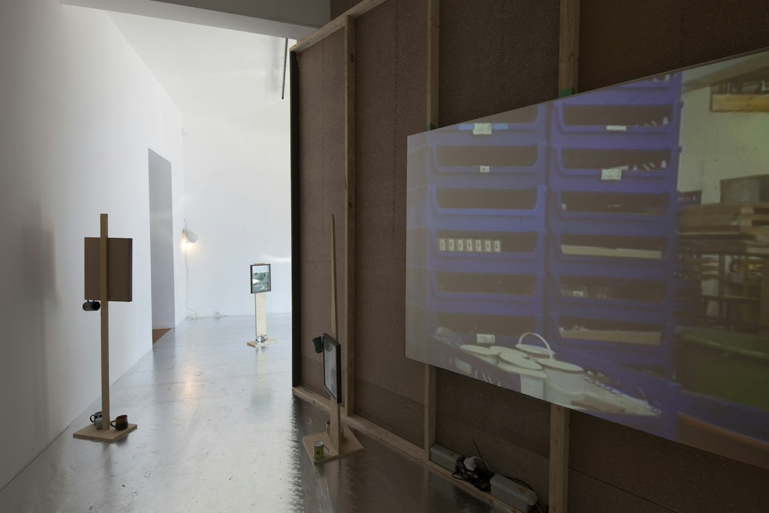 Installation view of Creation Science at Gertrude Contemporary, 2010.