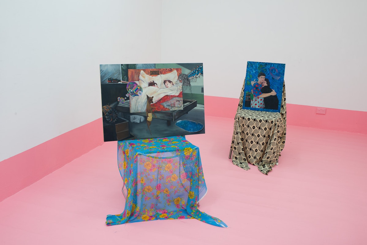 Veronica Kent and Sean Peoples, Dream Paintings, 2013. Image credit: Jake Walker
