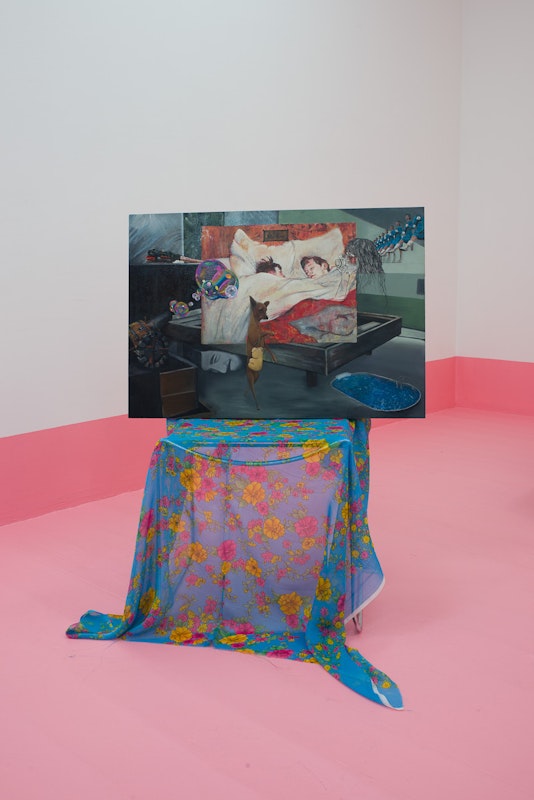 Veronica Kent and Sean Peoples, Dream Paintings, 2013. Image credit: Jake Walker 