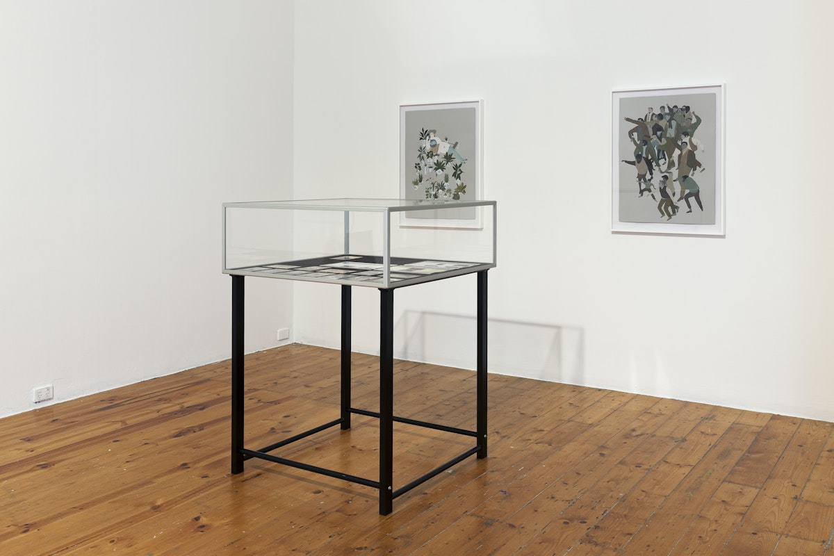 Octopus 13, on this day alone, 2013, installation at Gertrude Contemporary. Image courtesy of the Gertrude Contemporary archives.