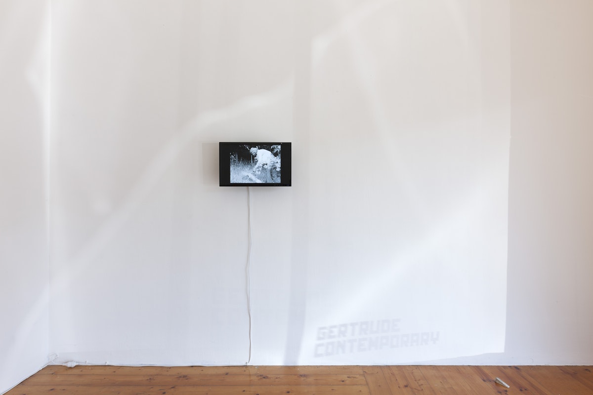 Octopus 13, on this day alone, 2013, installation at Gertrude Contemporary. Image courtesy of the Gertrude Contemporary archives.