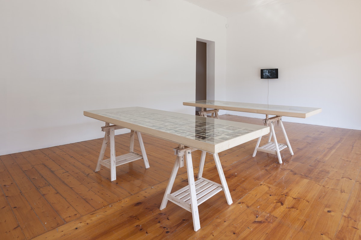 Octopus 13, on this day alone, 2013, installation at Gertrude Contemporary. Image courtesy of the Gertrude Contemporary archives.