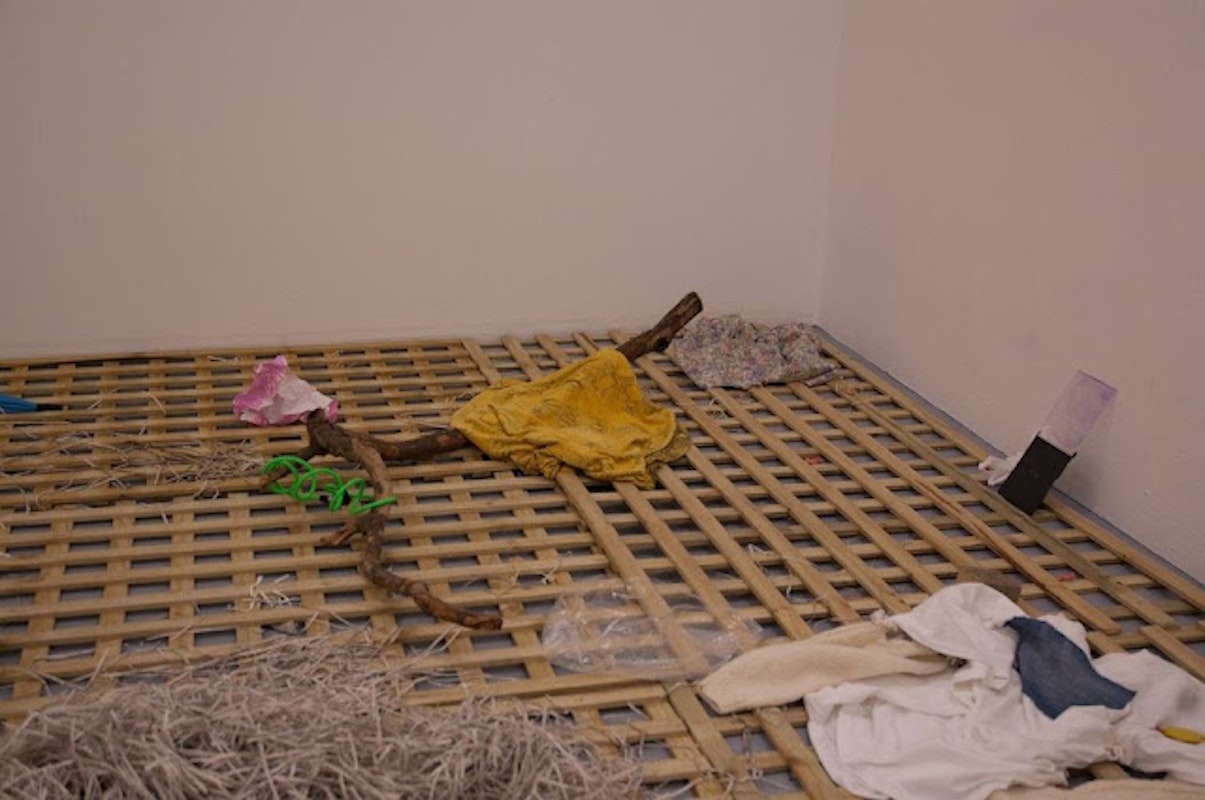 Christopher L G Hill, Free Feudal Barter, 2013, installation at Studio 12. Photo: Kate Meakin