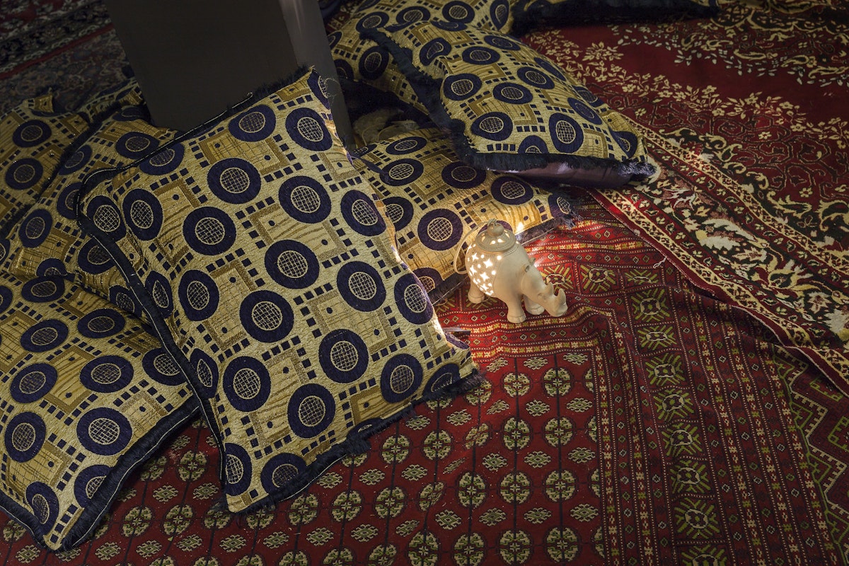 Royce Ng, The Somali Peace Band, 2013, installation at Gertrude Contemporary.