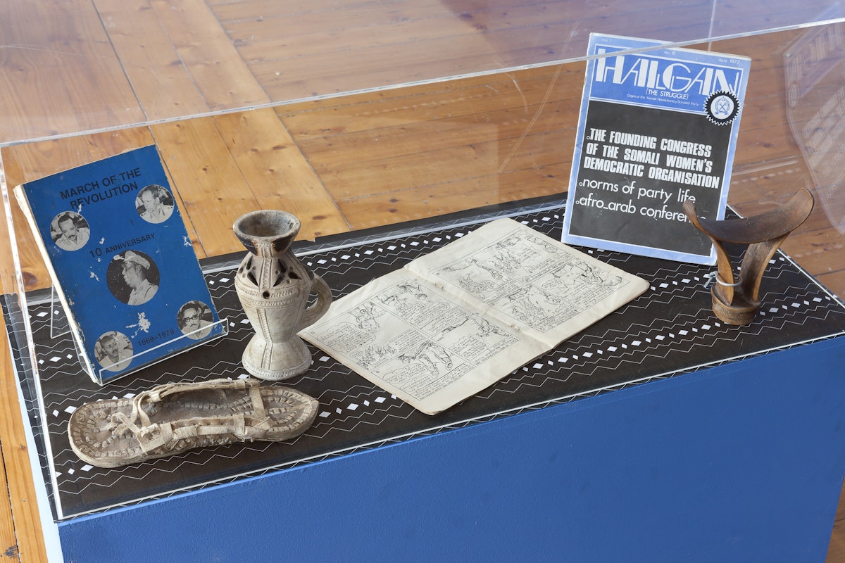 Royce Ng, The Somali Peace Band, 2013, installation at Gertrude Contemporary.