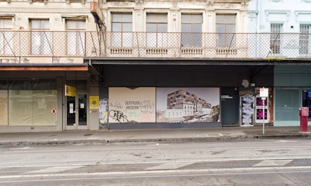 City Within the City, 2012, installation at Gertrude Contemporary. Image courtesy of the Gertrude Contemporary archives.