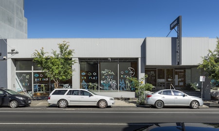 Jason Phu, some demons strolling around playing music all day and night because they have nothing better to do and it is very fun, at Gertrude Contemporary. Photography by Christian Capurro.