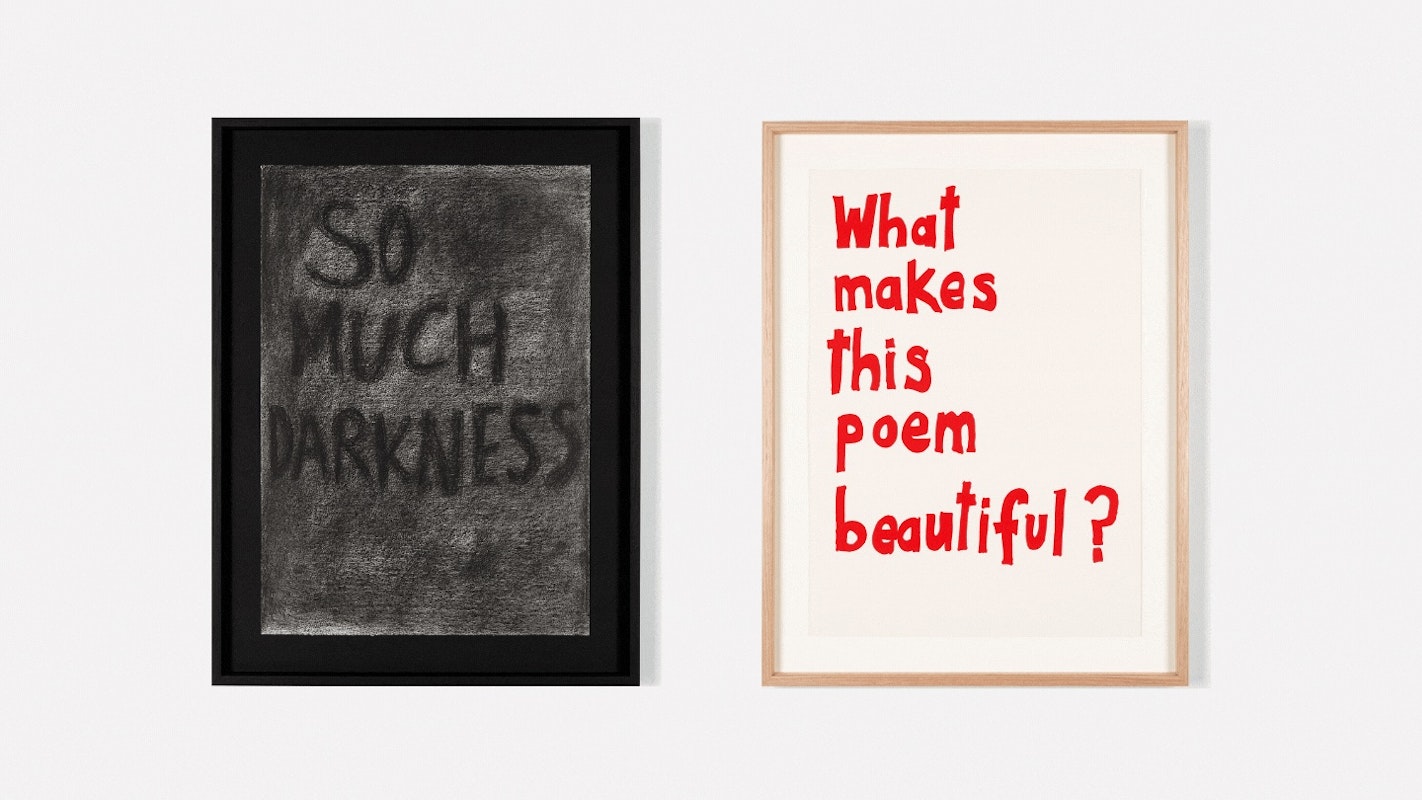 Elizabeth Newman, So much darkness, 2021 and What makes this poem beautiful? 2021. Gertrude Edition