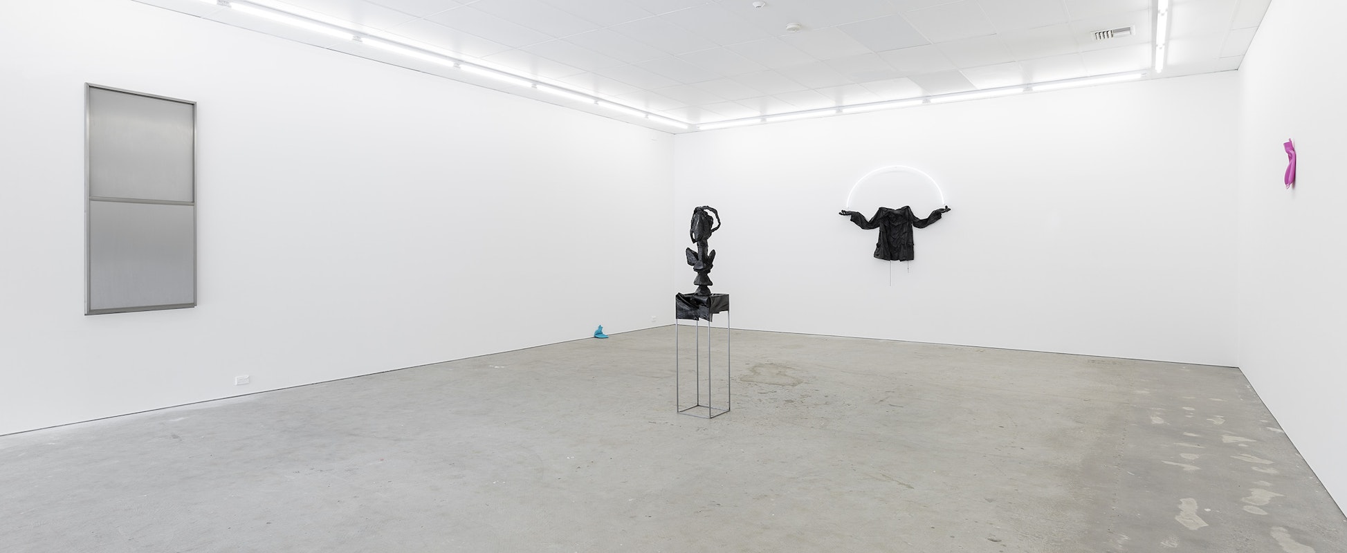 Installation image of Rob McLeish's HEADLESS at Gertrude Contemporary. Photo: Christian Capurro. 