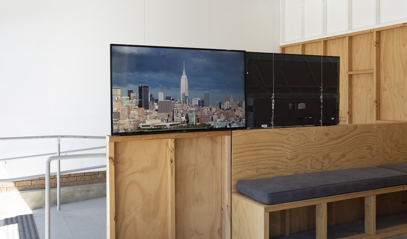 Justin Balmain, 'Lapsed Time (Empire),' 2015/2021 presented as part of Gertrude Studios 2021: If Not At Arm's Length, curated by Tim Riley Walsh at Gertrude Contemporary.  Photo: Christian Capurro.