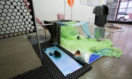 Debris Facility, Endolith Morphology, 2016. Installtion view.