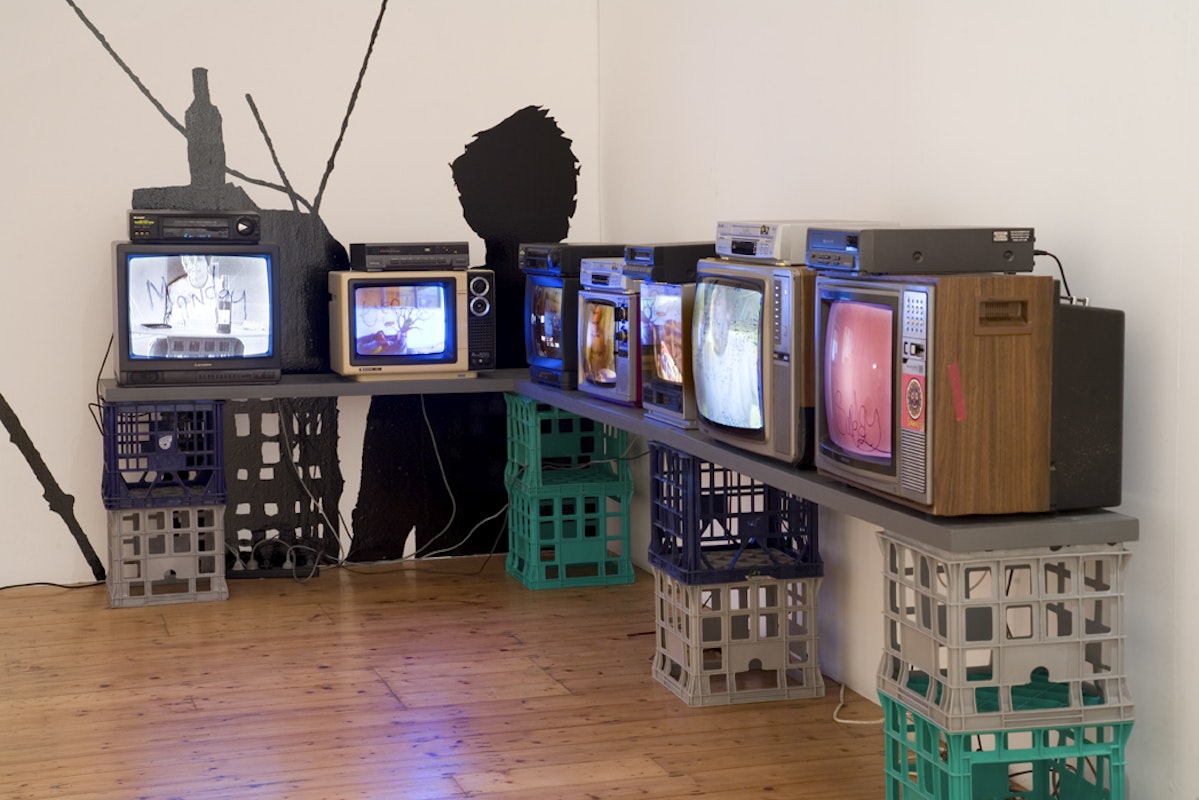 Installation view of 'We Are Hidden And We Can See You, We Are Hidden And You Can See Us' at 200 Gertrude Street