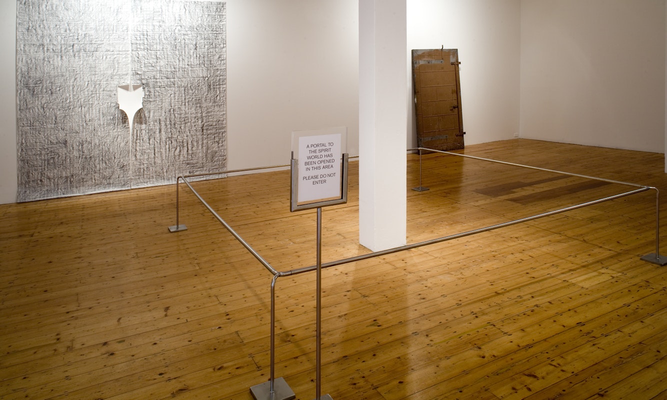 Installation view of Dane Mitchell, 'Invocation' at 200 Gertrude Street