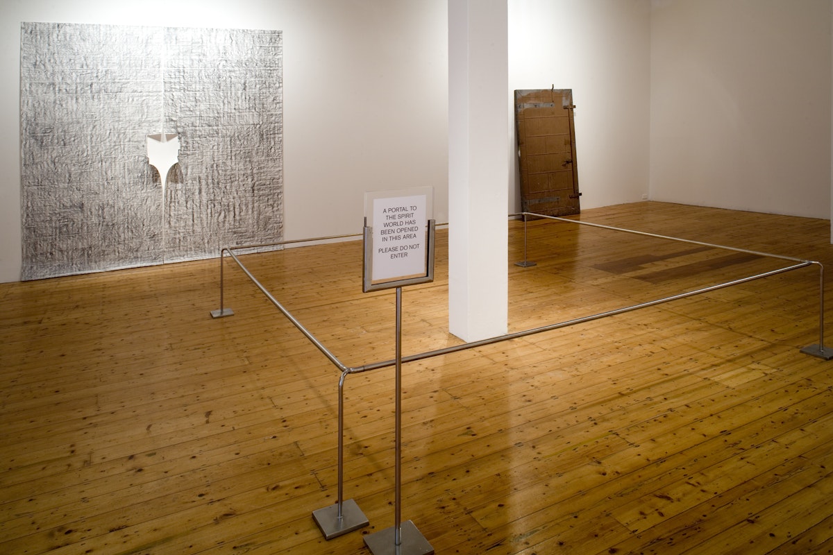 Installation view of Dane Mitchell, 'Invocation' at 200 Gertrude Street