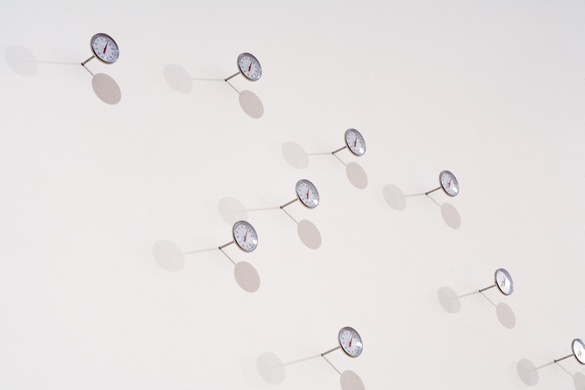 Installation view of Dane Mitchell, 'Invocation' at 200 Gertrude Street