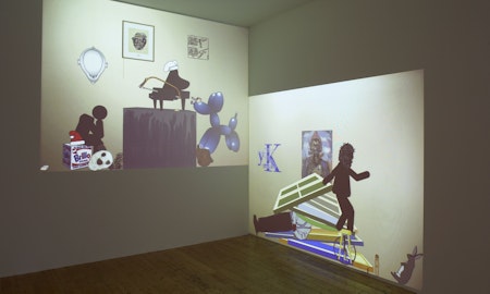 Installation view of Arlo Mountford, 'The Flux of the Matter' at 200 Gertrude Street