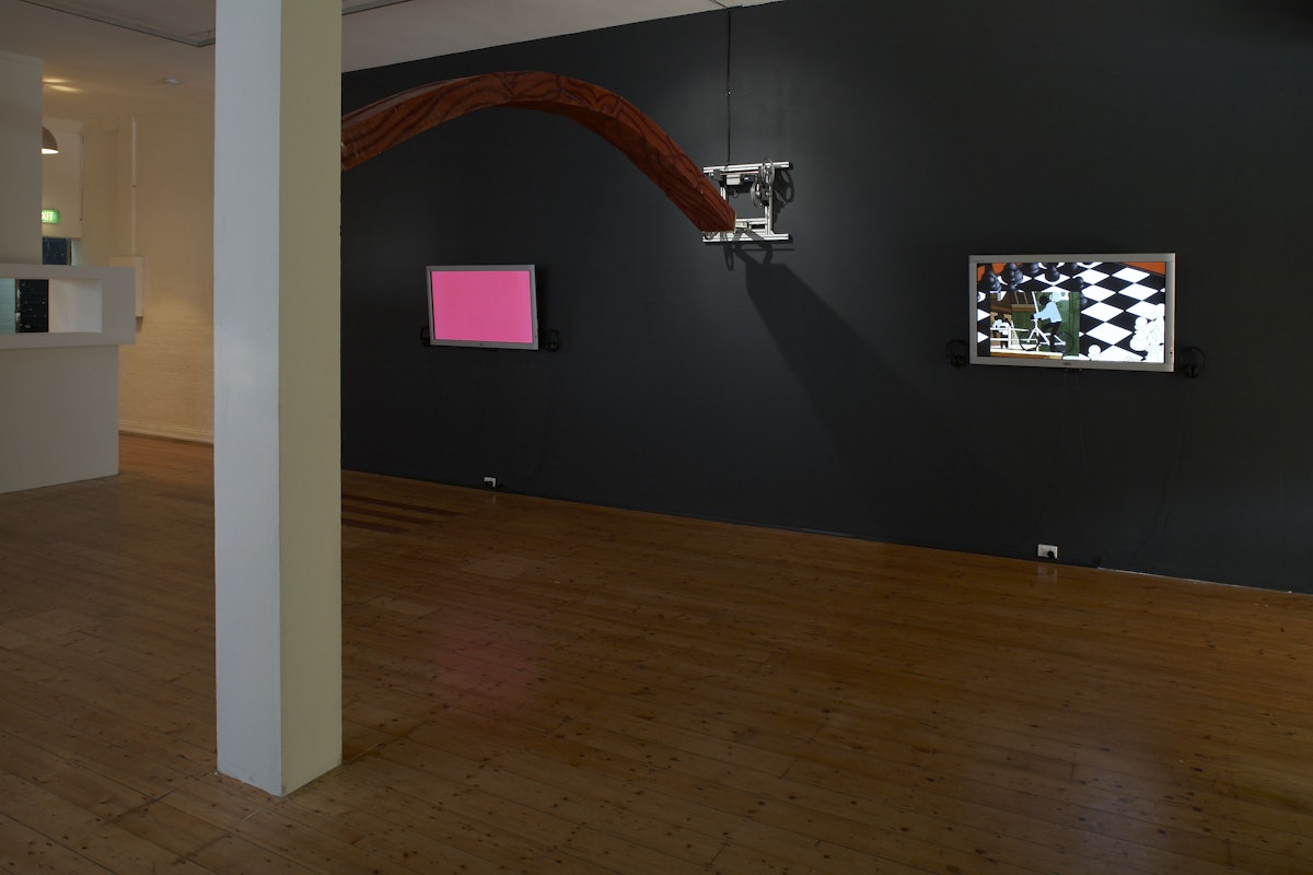 Installation view of Arlo Mountford, 'The Flux of the Matter' at 200 Gertrude Street 