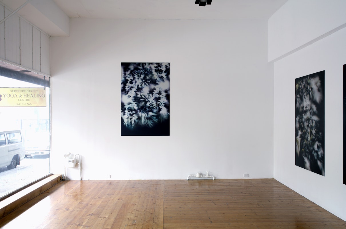 Installation view of Irene Hanenbergh, 'Freedom Holidays on the Rudolphine' at 200 Gertrude Street