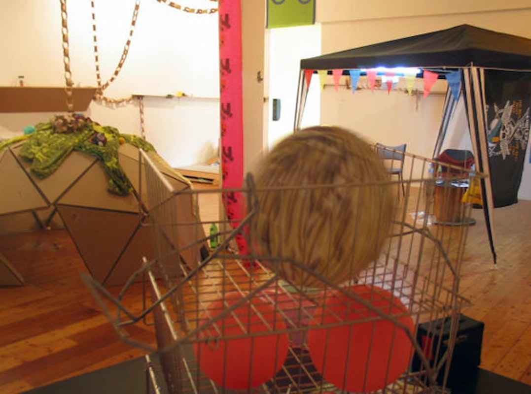 Installation view of Christopher L.G. Hill, 'Omnipresents', at 200 Gertrude St