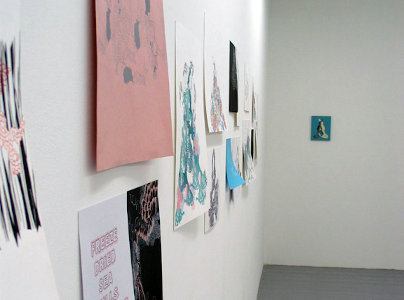 Installation view of Natalia Hughes, 'From and For My Father' at Studio 12