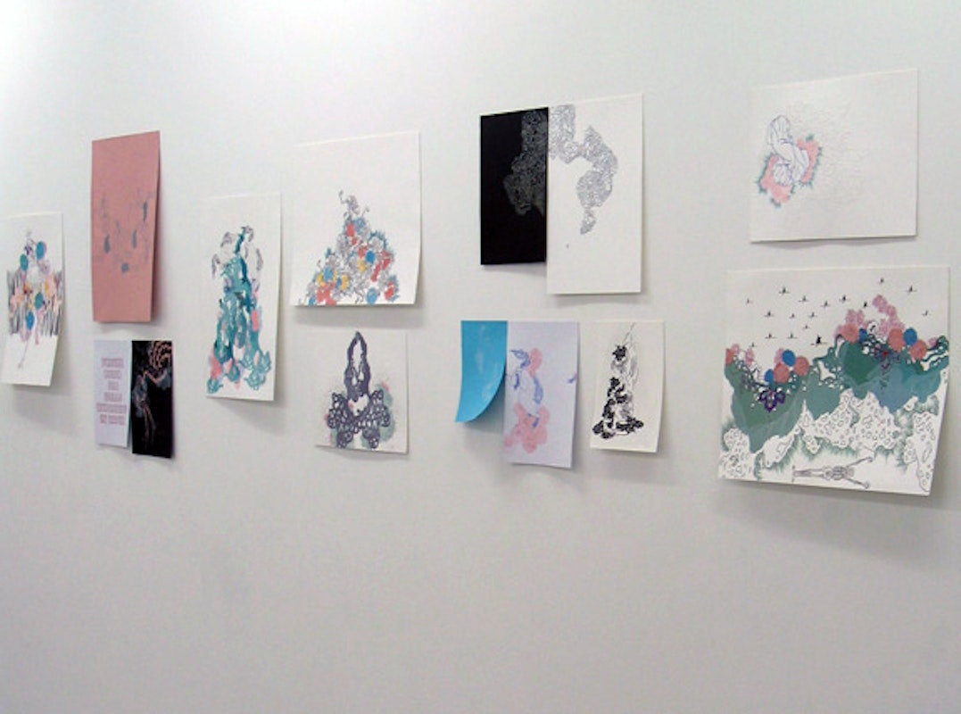 Installation view of Natalya Hughes, 'From and For My Father' at Studio 12