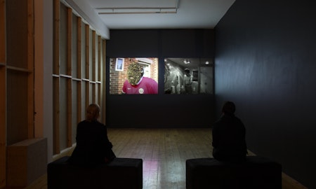 Installation view of Olaf Breuning, 'Home' at 200 Gertrude Street