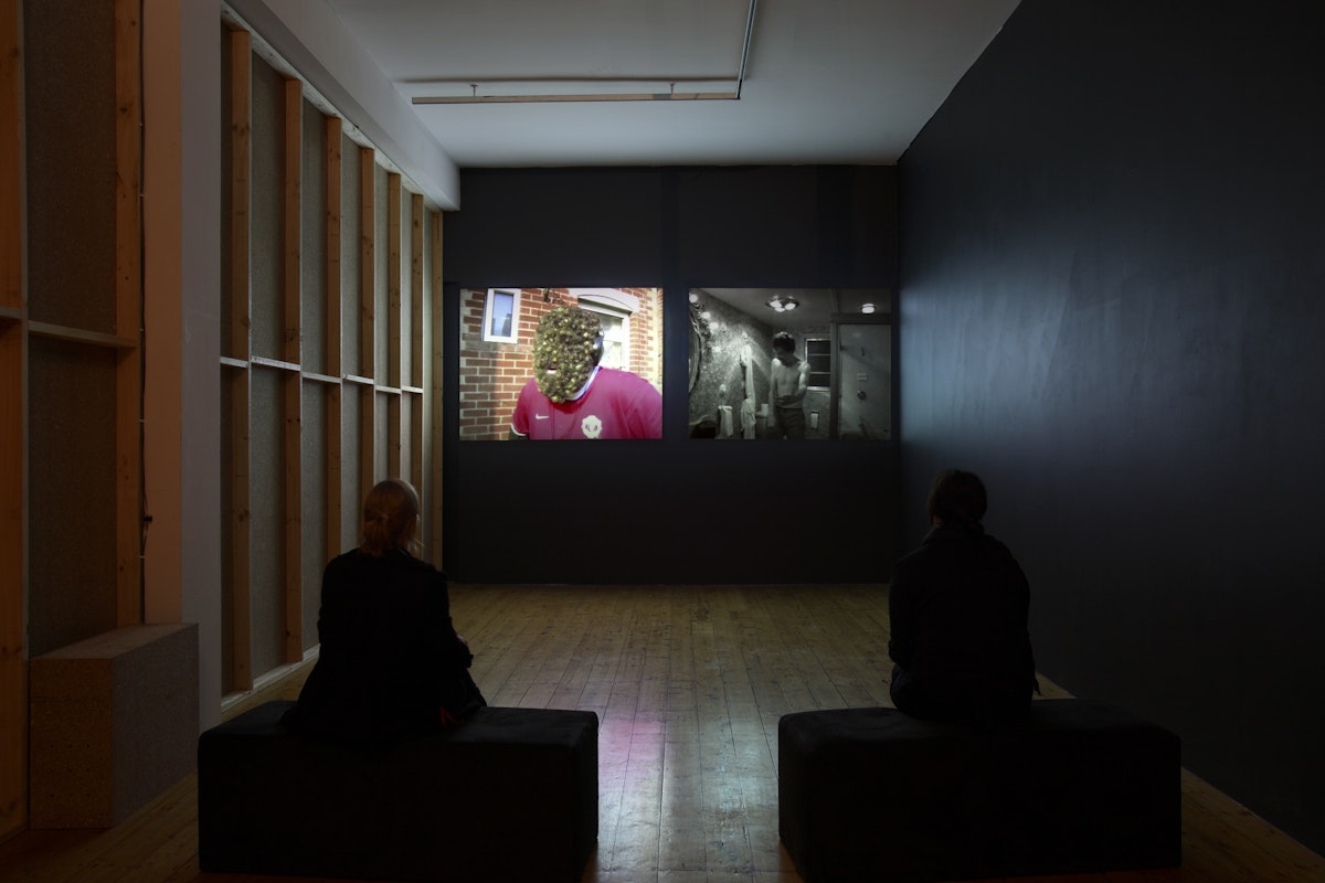 Installation view of Olaf Breuning, 'Home' at 200 Gertrude Street