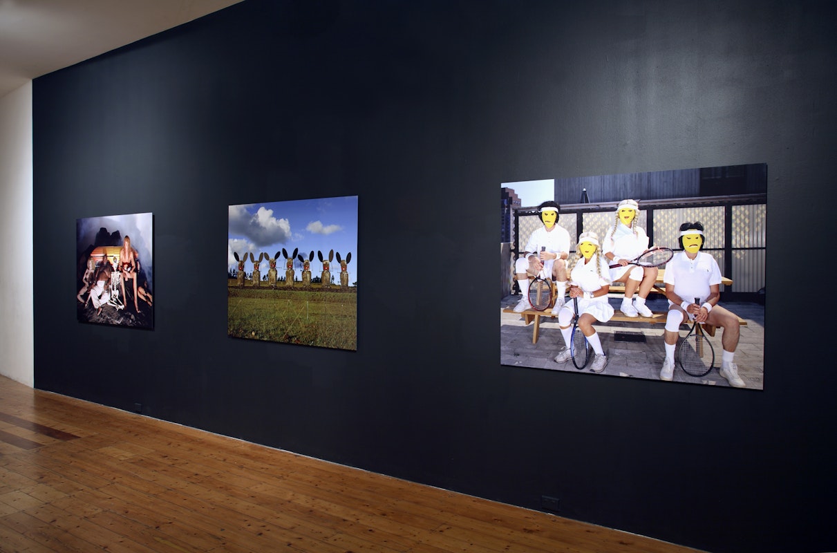 Installation view of Olaf Breuning, 'Home' at 200 Gertrude Street