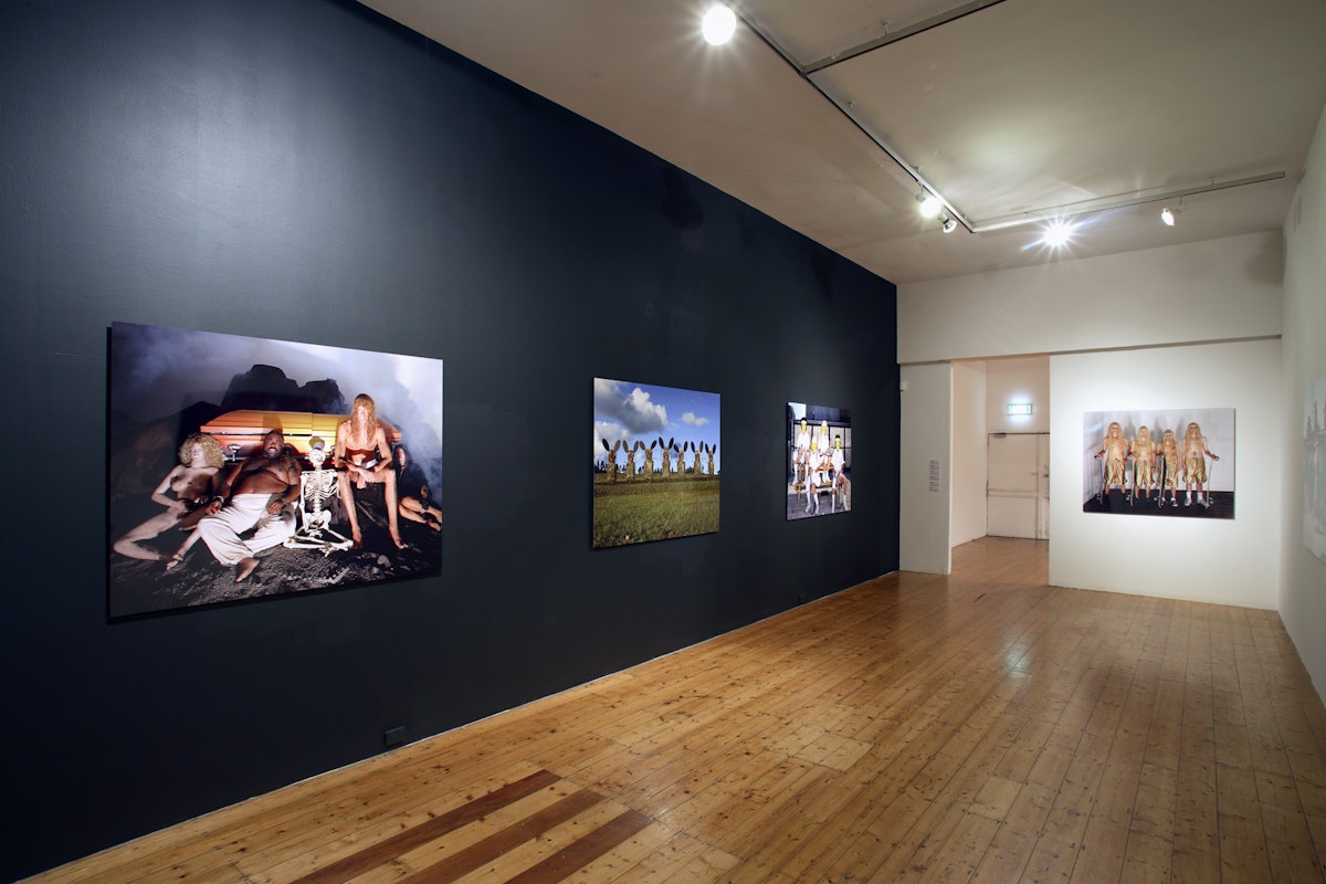 Installation view of Olaf Breuning, 'Home' at 200 Gertrude Street