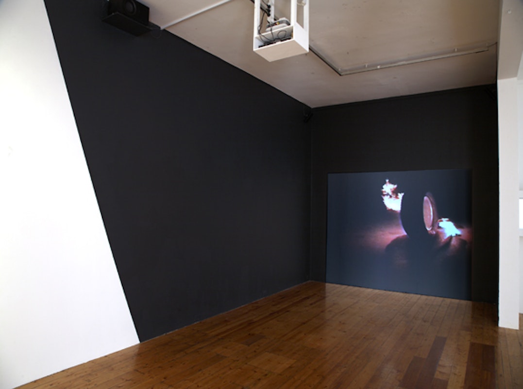 Installation view of Matthew Bradley, 'Storm Machine' at 200 Gertrude Street