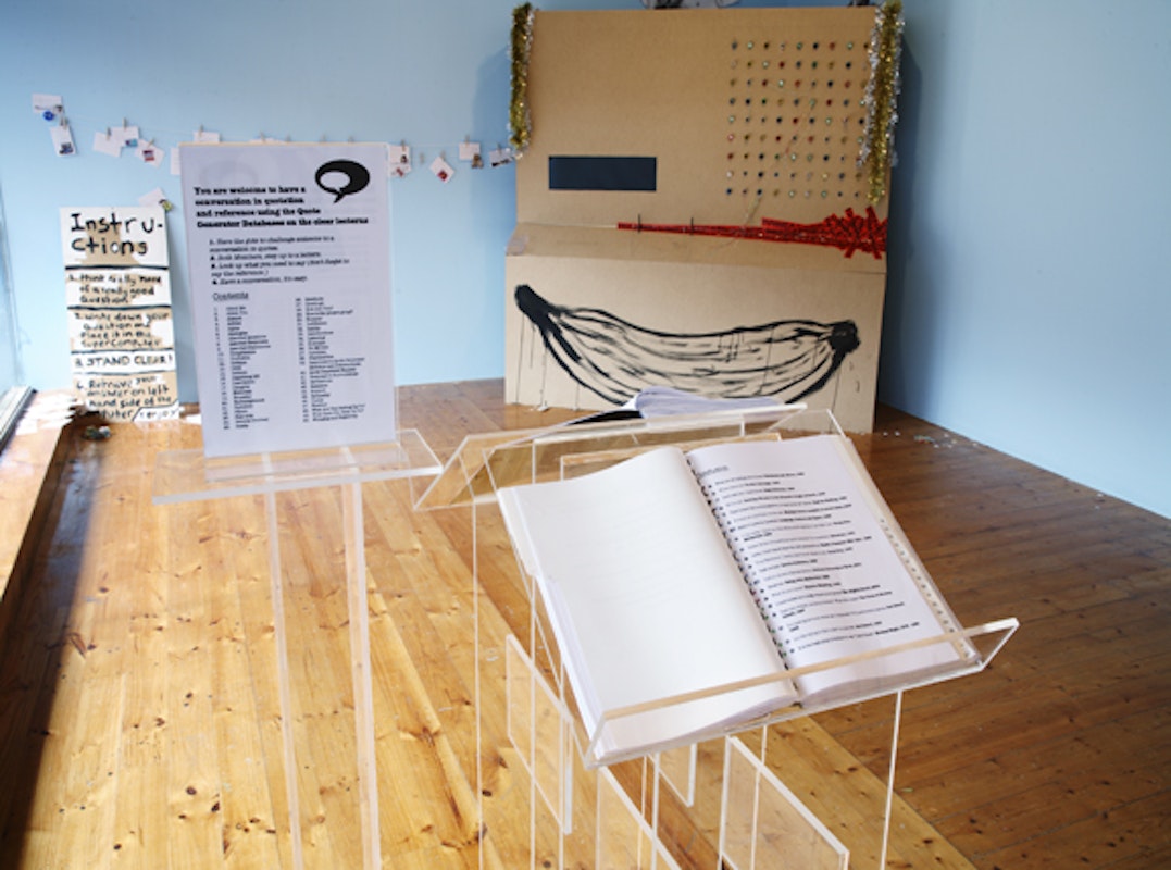 Installation view of 'Ill Communication' curated by Jacquline Doughty at 200 Gertrude Street