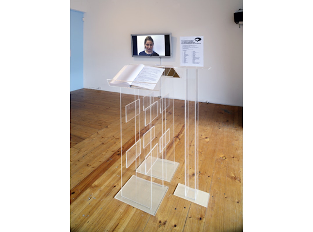 Installation view of 'Ill Communication' curated by Jacquline Doughty at 200 Gertrude Street