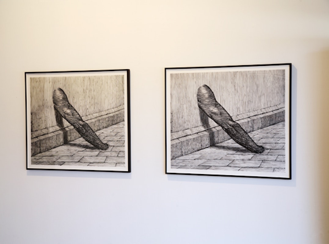 Installation view of Daniel Arsham, 'Playground' at 200 Gertrude Street