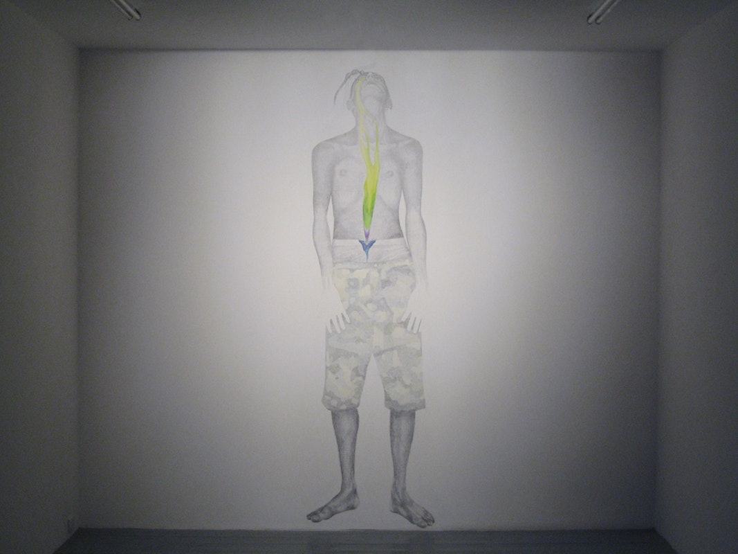 Installation view of Michelle Ussher, 'Dragonflyeye' at Studio 12