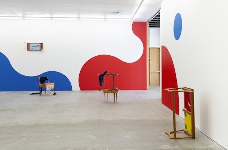 Installation view of Vittoria Di Stefano's The Palace at 4pm at Gertrude Contemporary in 2022. Image: Christian Capurro. 