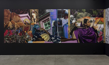 Installation view of Atong Atem's Everything in Remission at Gertrude Contemporary in 2022. Image: Christian Capurro.
