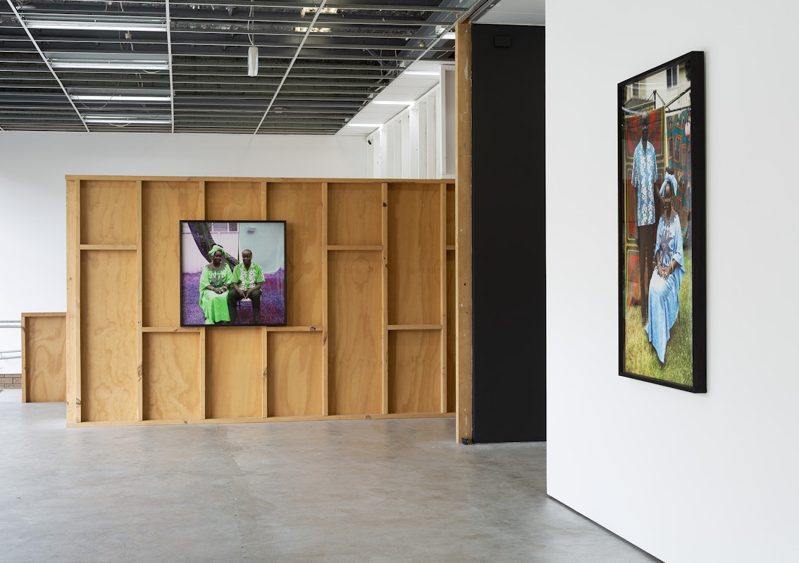 Installation view of Atong Atem's Everything in Remission at Gertrude Contemporary in 2022. Image: Christian Capurro. 