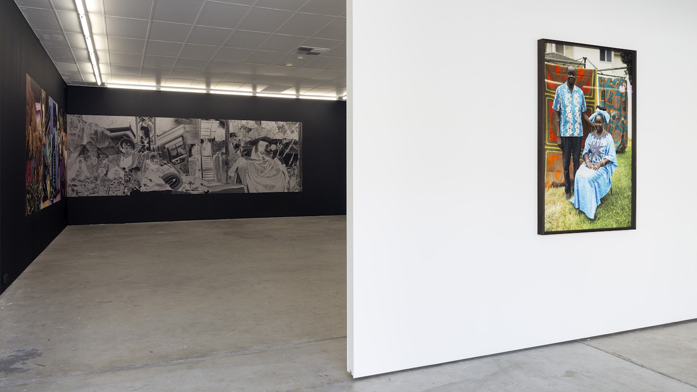 Installation view of Atong Atem's Everything in Remission at Gertrude Contemporary in 2022. Image: Christian Capurro. 