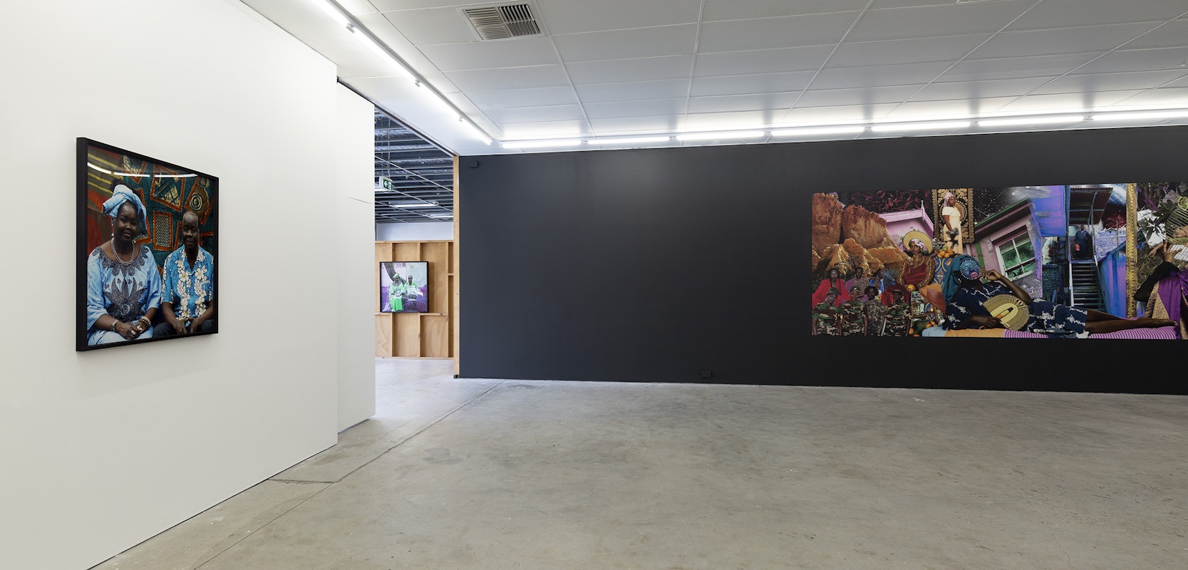 Installation view of Atong Atem's Everything in Remission at Gertrude Contemporary in 2022. Image: Christian Capurro. 