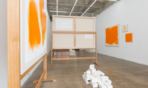 Installation view of Darcey Bella Arnold's 'A Measure of Disorder' at Gertrude Glasshouse, 2022. Photo: Christian Capurro